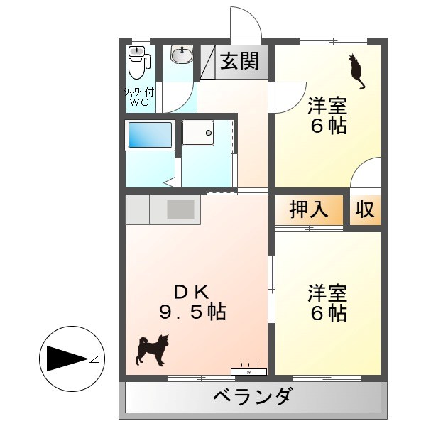 グリーンヒルズ 間取り