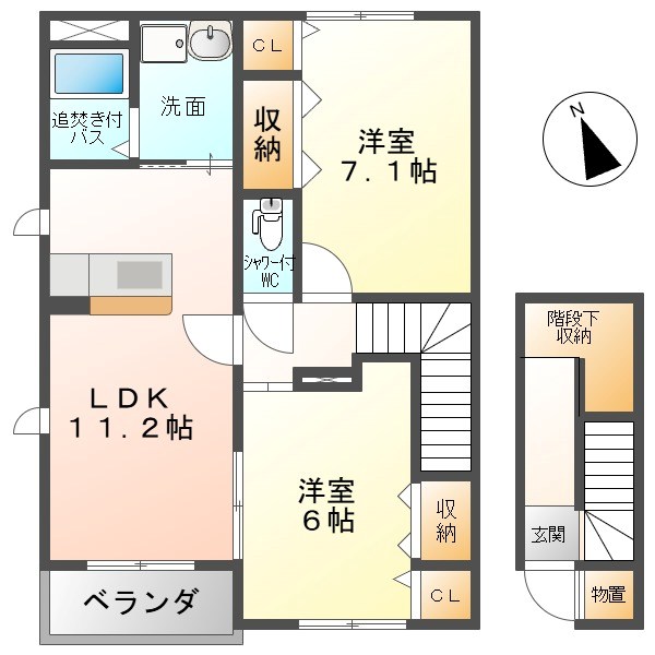 メゾンブリオントＢ 間取り