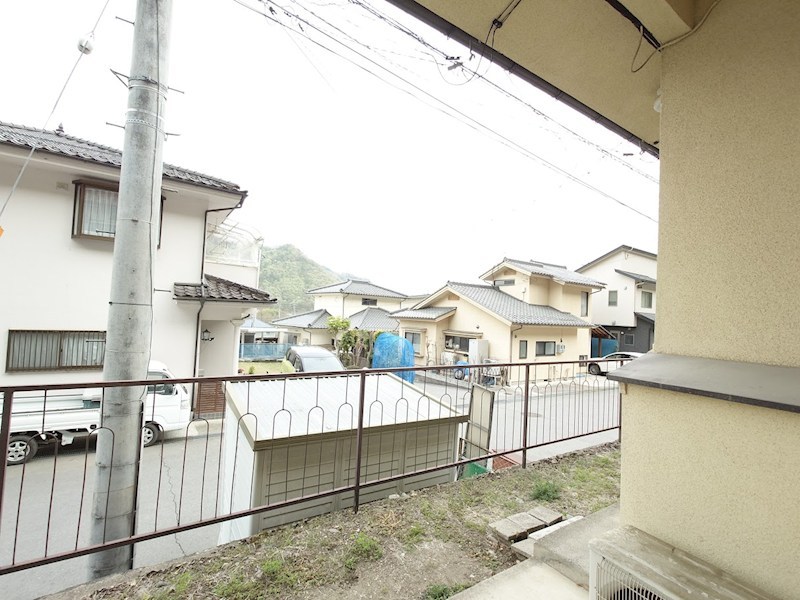 小屋坂アパート 眺望