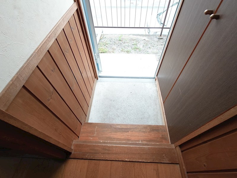 小屋坂アパート 玄関
