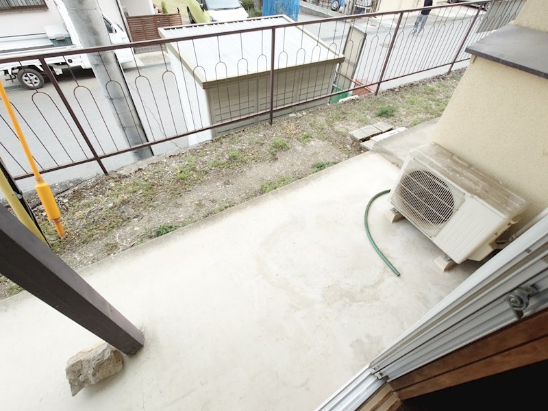 小屋坂アパート ベランダ