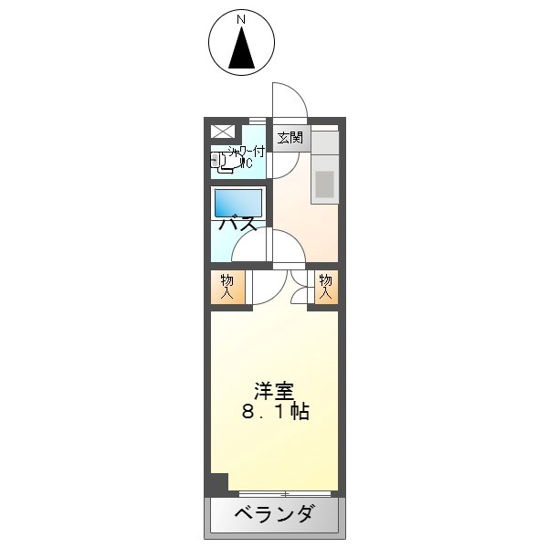 グリーンコートＣ 間取り