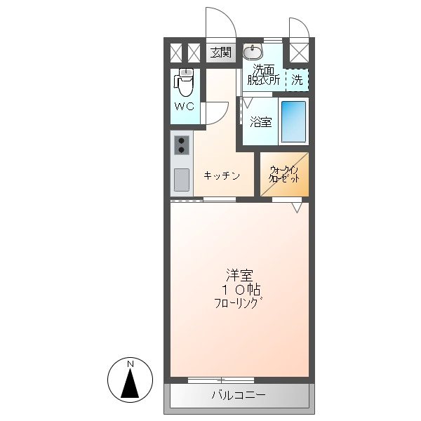 オジェコリーヌ 間取り