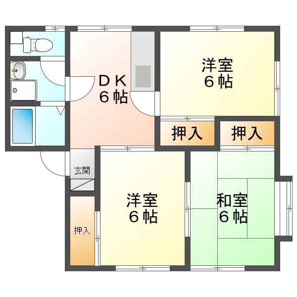 グリーンハイツ山口 間取り
