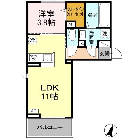 ミニョンサンクチノ 間取り