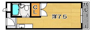 鳥飼プラザ 301号室 間取り