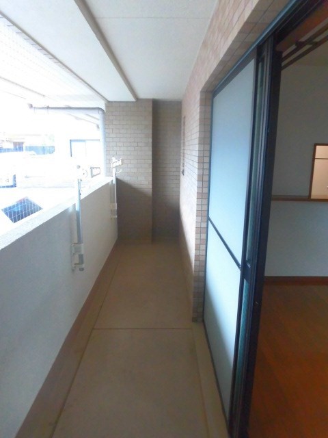 ビラ妙松館 ベランダ