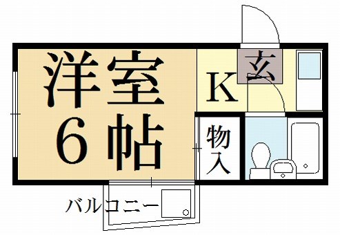 サンライズヒガシラ 間取り