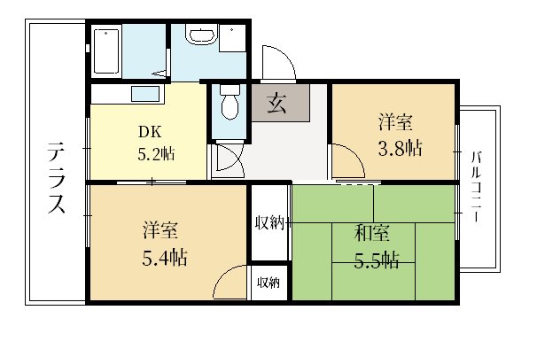 エスポワール 間取り
