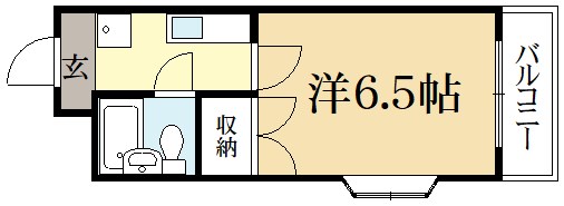 衣笠ホワイトハイム 間取り