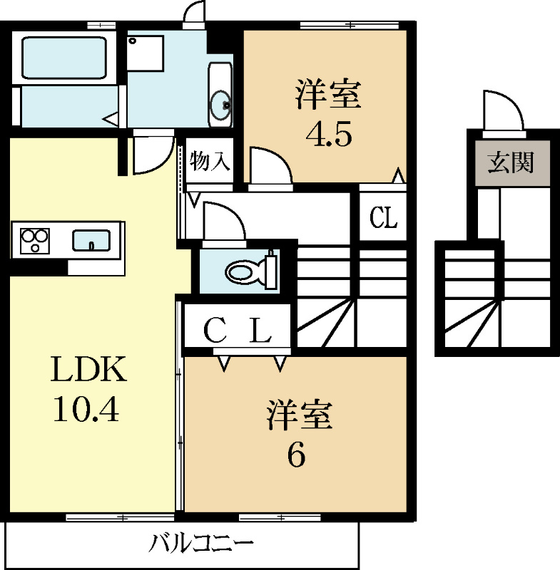 アイリス城陽 間取り