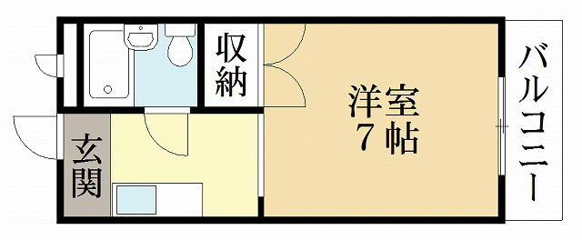 ハイツ池本Ⅱ 間取り