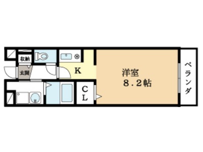 ジェルメ 間取り