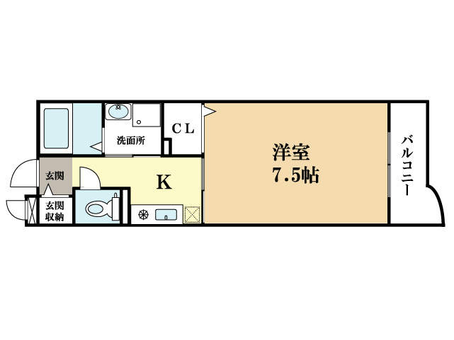 ランデュール岡本 間取り