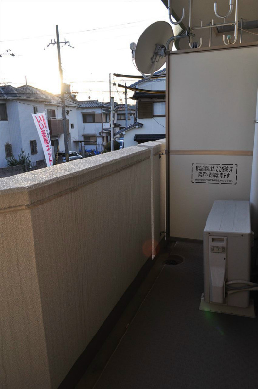 ランデュール岡本 ベランダ
