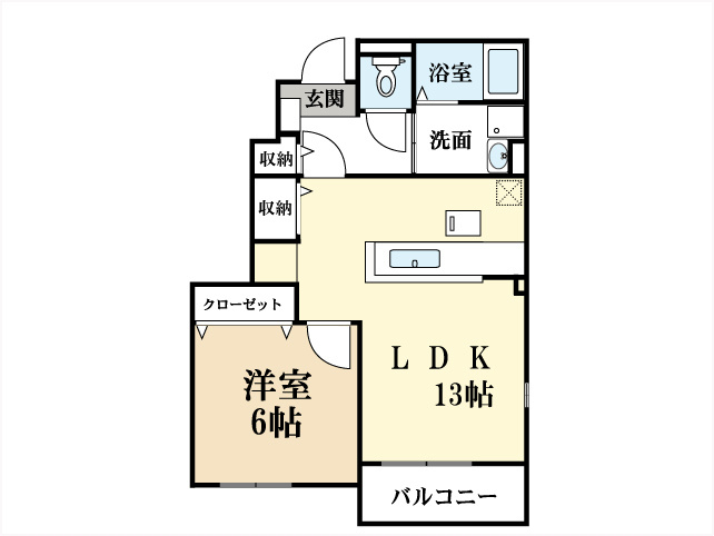 メゾンリバーアイランド 間取り