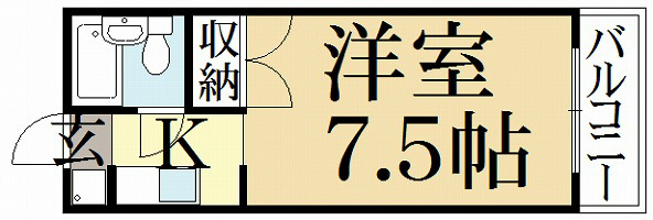 メゾンジョアⅠ 間取り