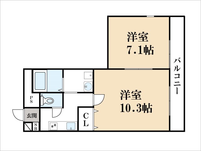 アンプルールリヒト  間取り