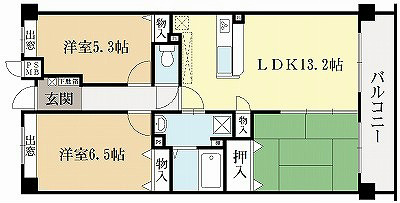 グランＫ's-ジオ 間取り