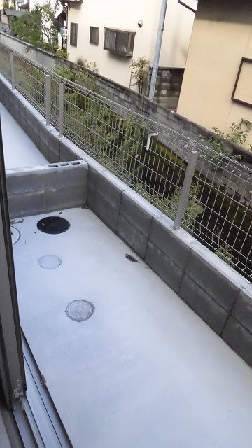 フォレスタ上高野 ベランダ