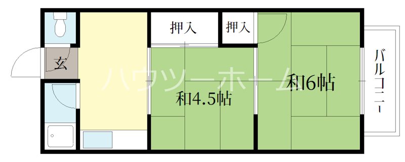 イオボヌール宇治 間取り