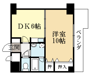 サンタウン宇治 間取り