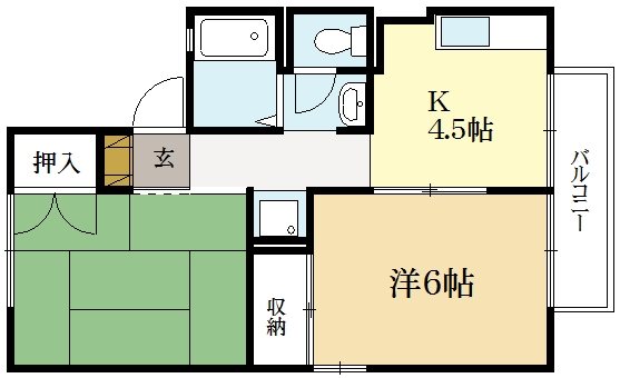 パレーシャル柳田 間取り