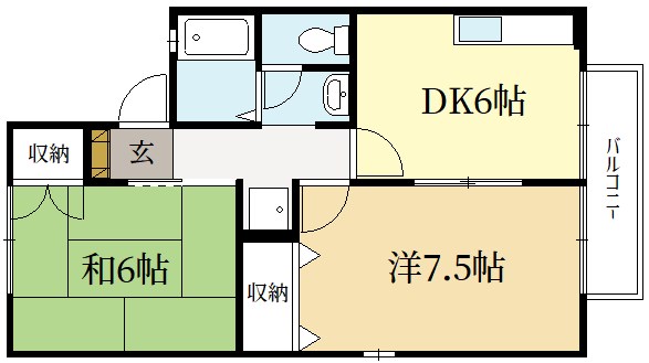 シャトー山翠 間取り