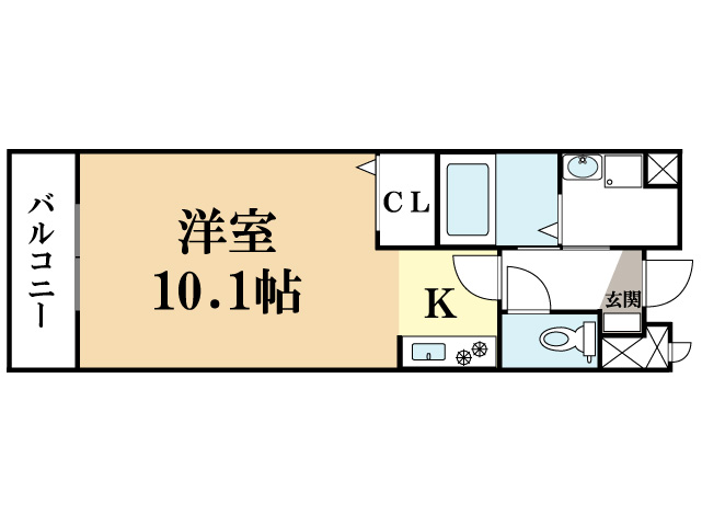 エアリーウエスト 間取り