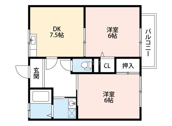 キャロットⅡ 間取り