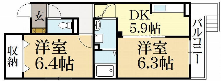 浄雲壱番館 間取り