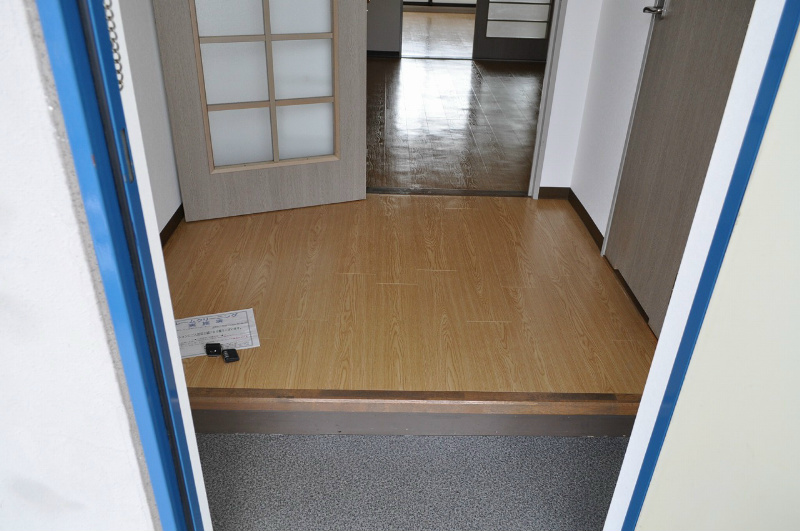 ヒルズシンメイ  玄関
