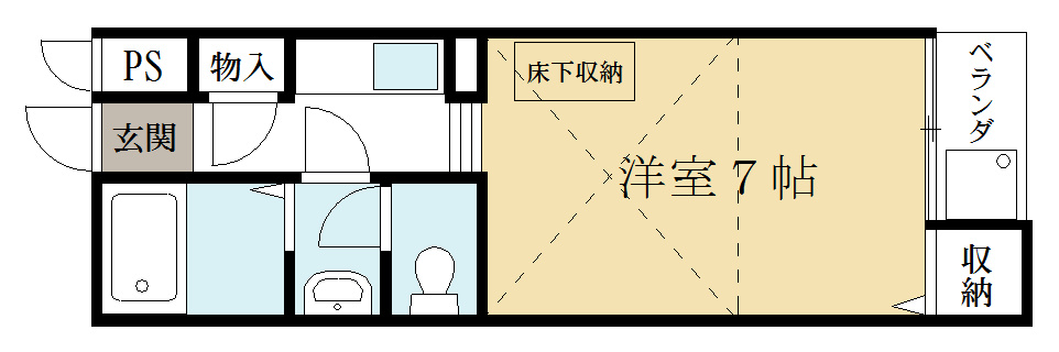 キャンベルリバーⅡ番館 間取り
