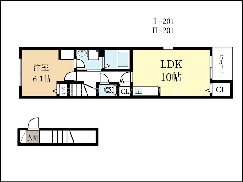 foresta寺田I 間取り