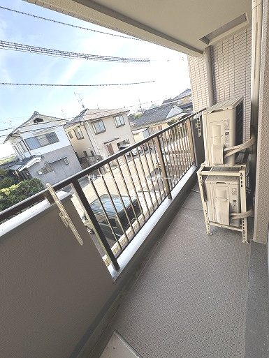 ラポート宇治川 ベランダ