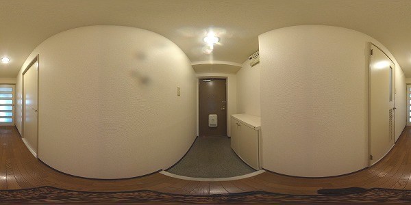 ラポート宇治川 玄関