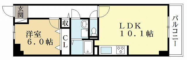 ヴェルデストーリアⅡ 間取り