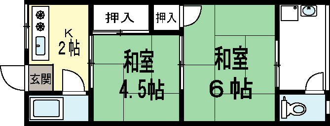 北澤マンション 間取り