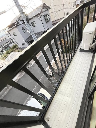 コージーハイツ ベランダ