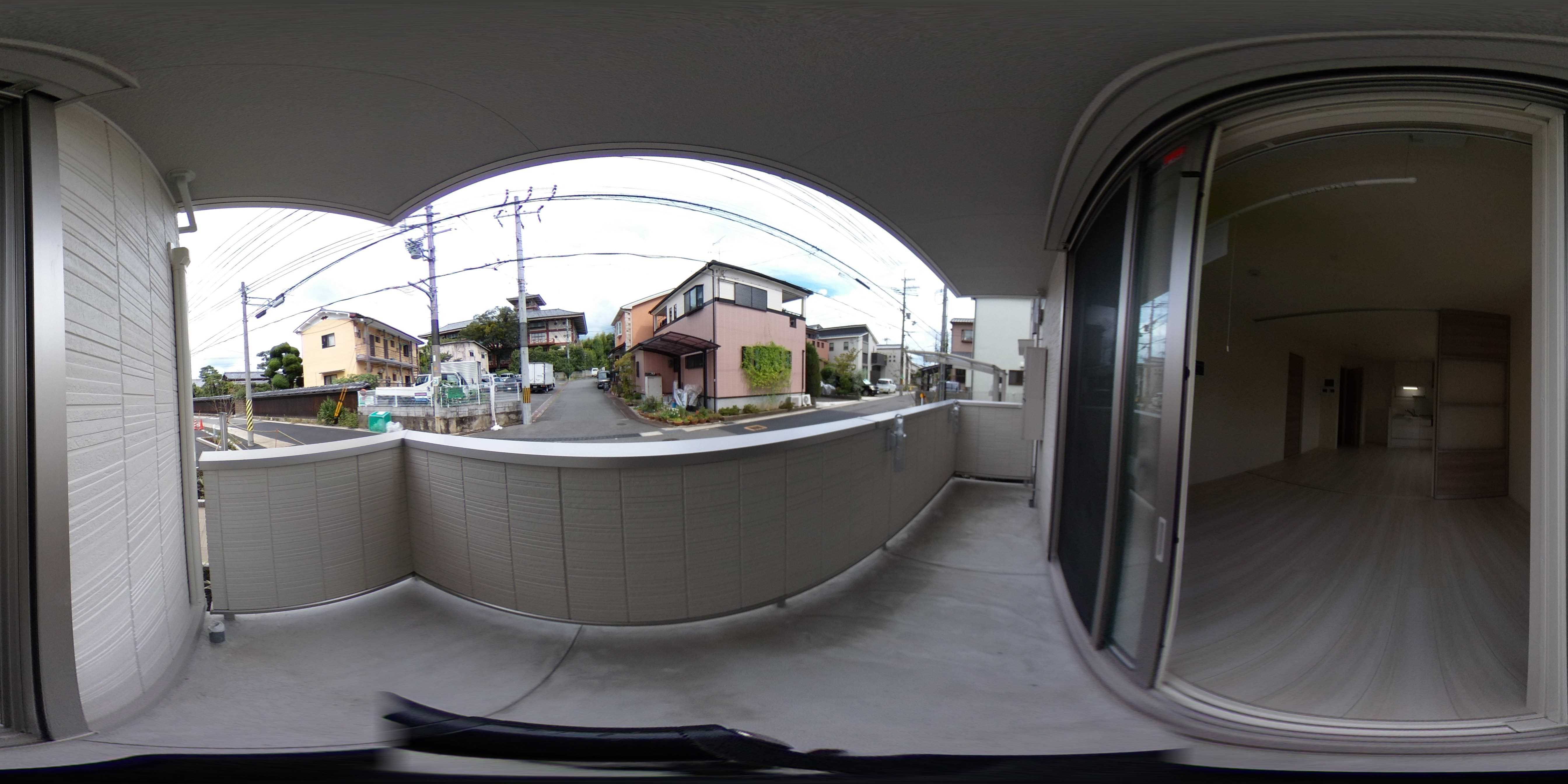 ヴェリタス黄檗Ⅰ ベランダ