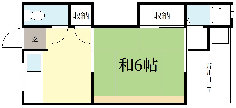 西野荘 間取り