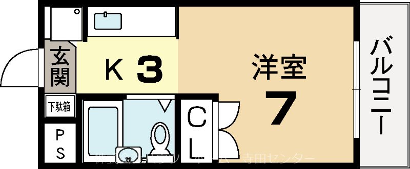 グレセントYYUⅡ 間取り