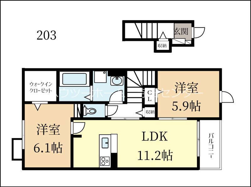 パークハウス青谷 間取り