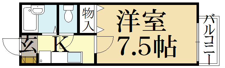 フィオーレ芝本 間取り