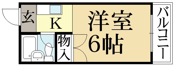 コーポバードワン 間取り