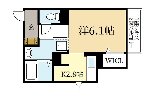 アン ルミエール 相楽郡精華町狛田 アパート 2階 1k 5 9万円 京都の賃貸はハウツーホームへ