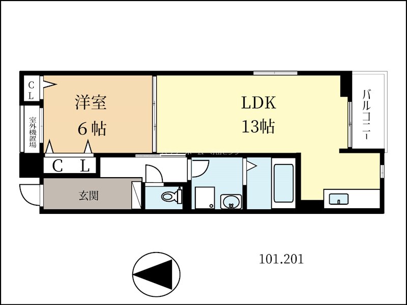 ガーデンハイム久御山 間取り
