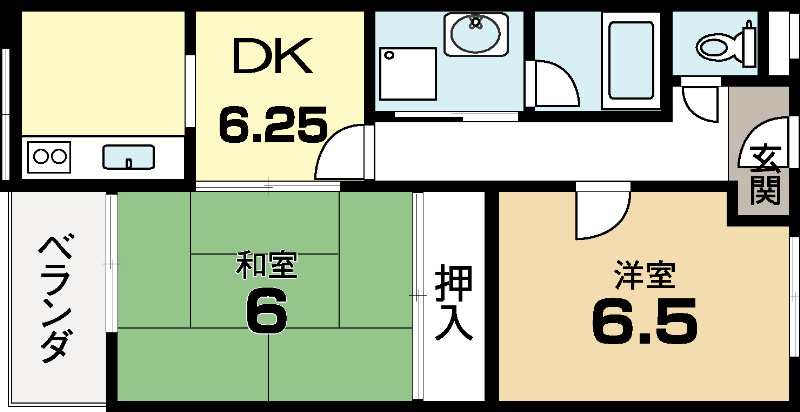 ヴァンドーム桂 間取り