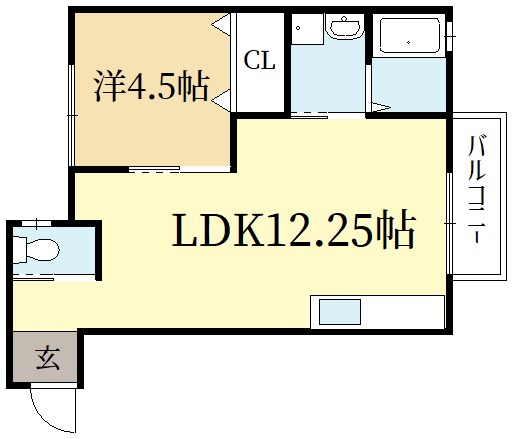 フォレスタ上高野 間取り