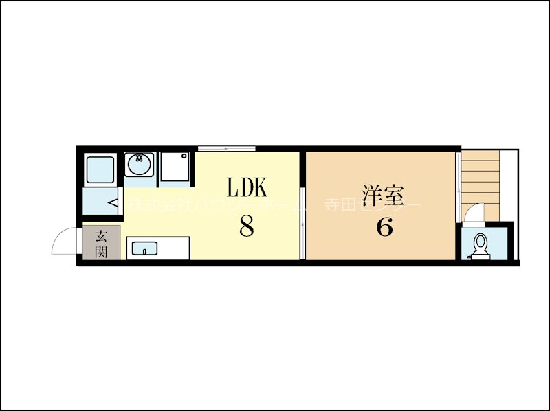 上田住宅　平屋 間取り